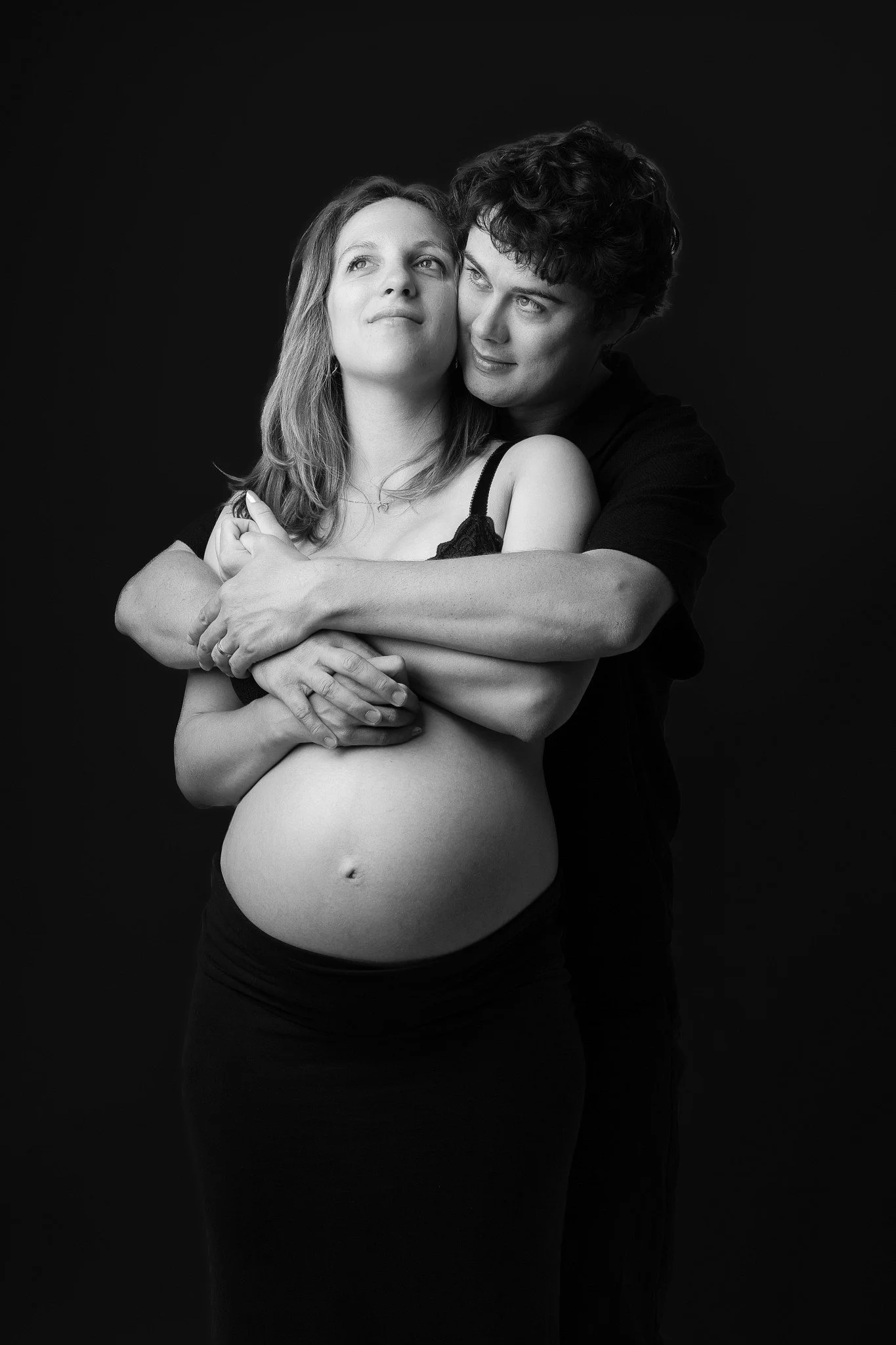Séance photo grossesse réalisée par une photographe à Nantes