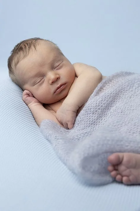 séance photo bébé dans un studio photo à Nantes