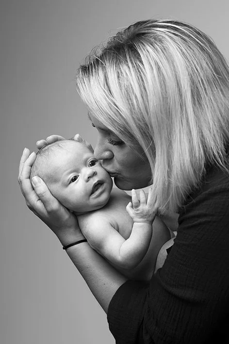 maman avec son bébé
