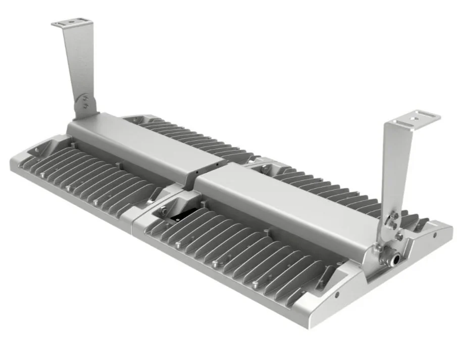 Ein metallischer Drehmechanismus mit zahlreichen kleinen Füßen, vermutlich ein Laufrollen- oder Rutschschutzsystem, auf weißem Hintergrund.