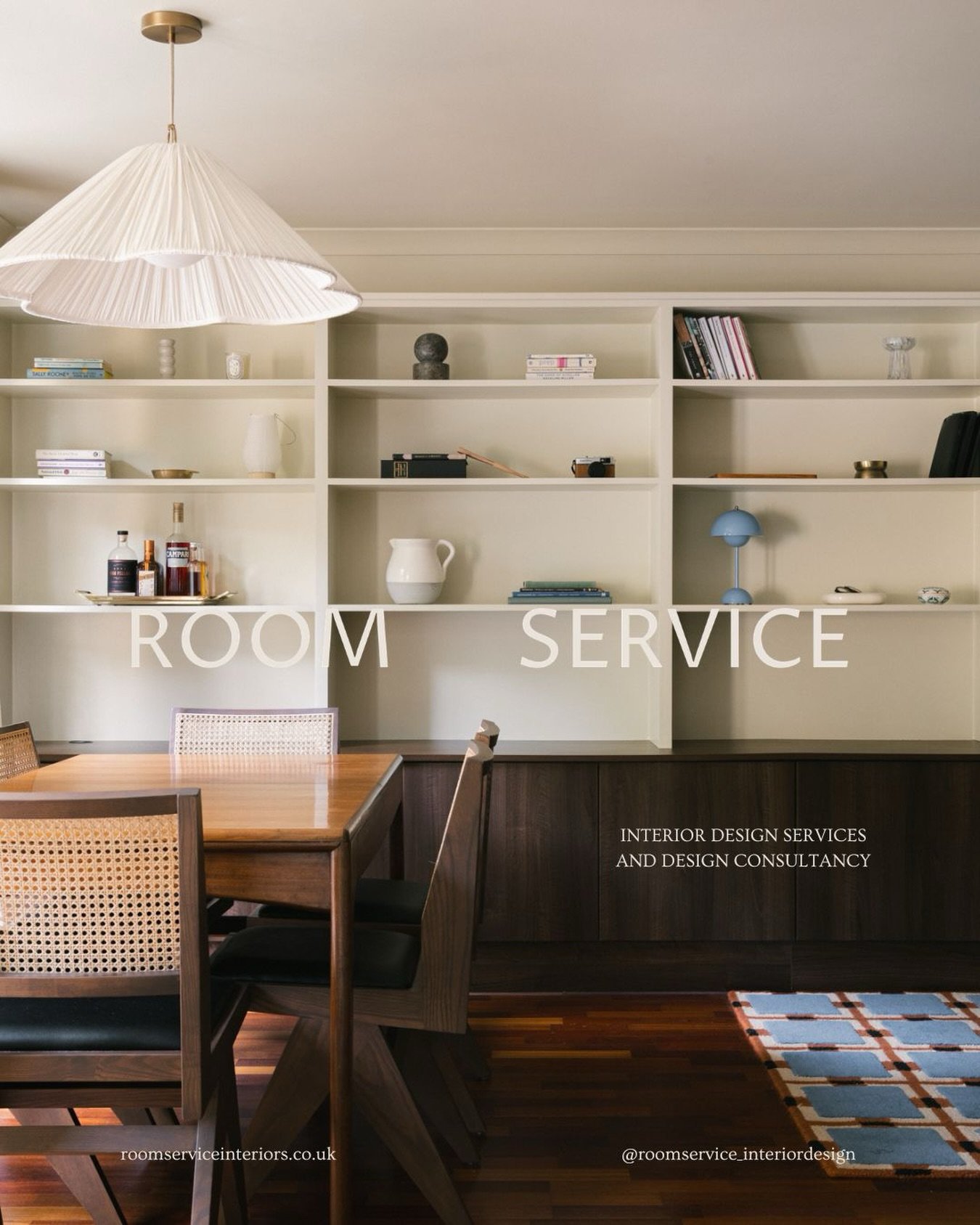 From first ideas to final styling.

Room Service offers thoughtful interior design for people who want a beautiful home without the overwhelm.

✦ Full Interior Design ✦ Design Consultancy ✦ Space Planning ✦ Styling &amp; Sourcing

Enquiries open for 