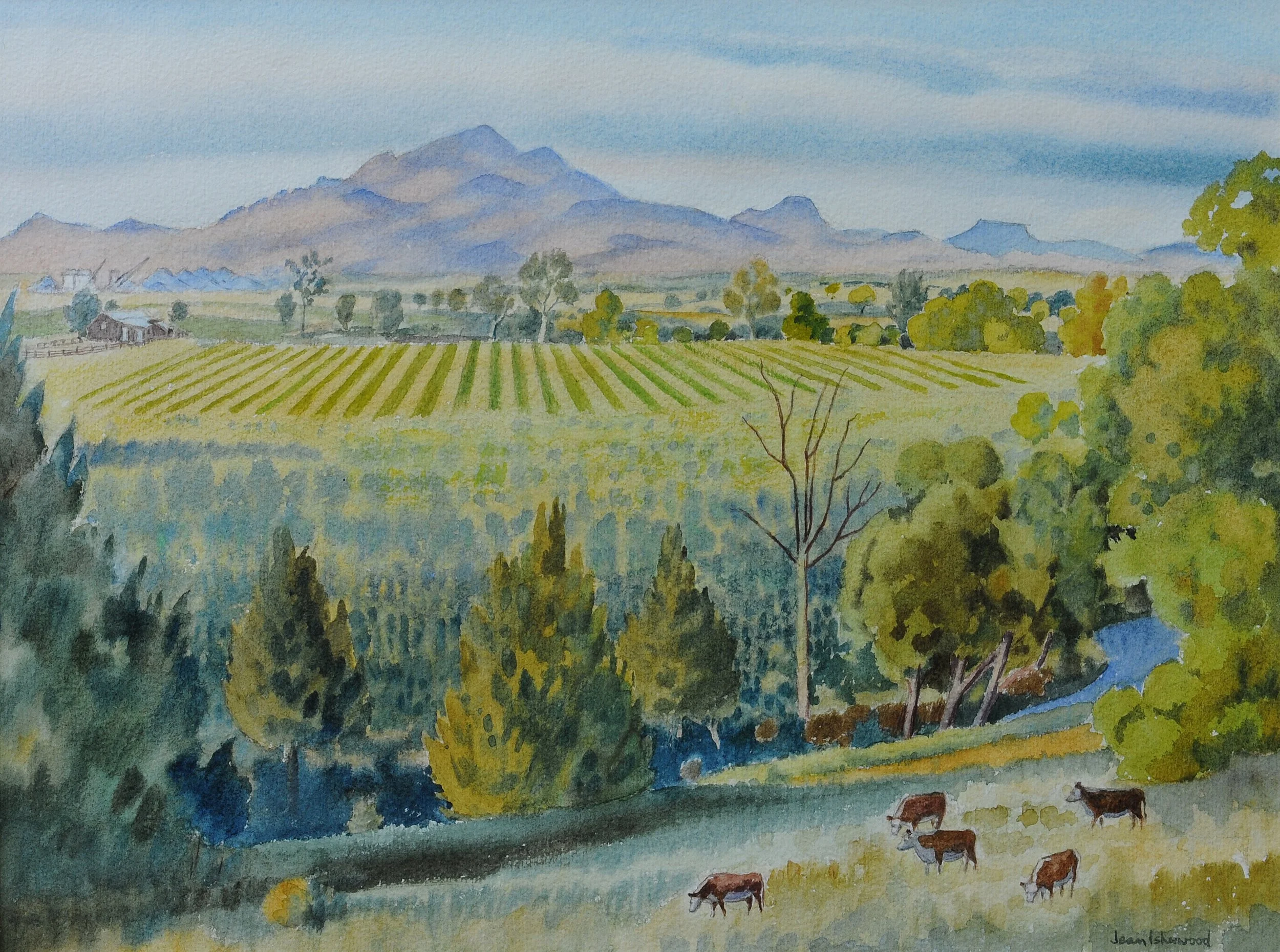 "And she pays us back threefold" – in the Peel Valley between Moonbi and Tamworth, NSW