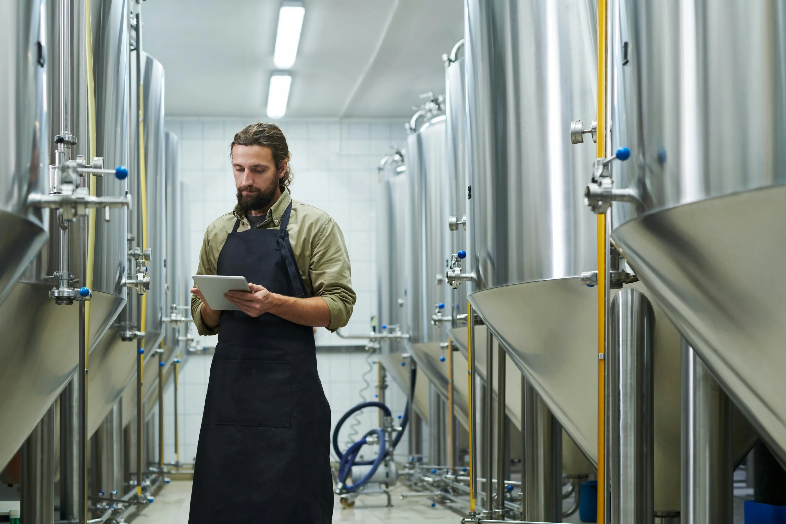 Portrait de Julien M., directeur de production à la Brasserie de la Vallée