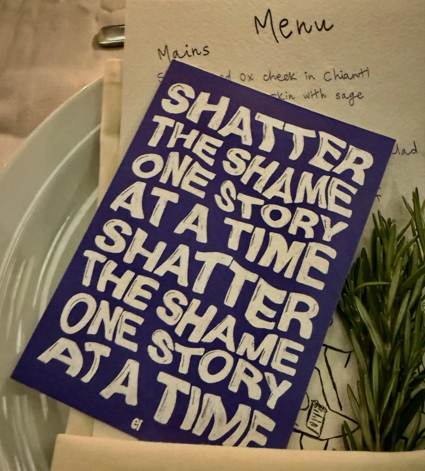 We were so honoured this week to attend @everyonesinvited&rsquo;s 5th birthday party. A powerful, thought-provoking, joyous night that reminded us all of the strength of collective action. Congratulations to @somasara and the whole team for all you h