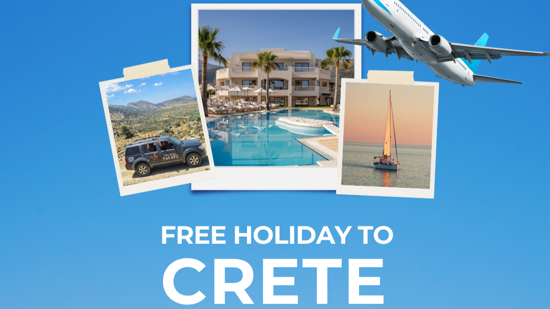 FREE TRIP TO CRETE