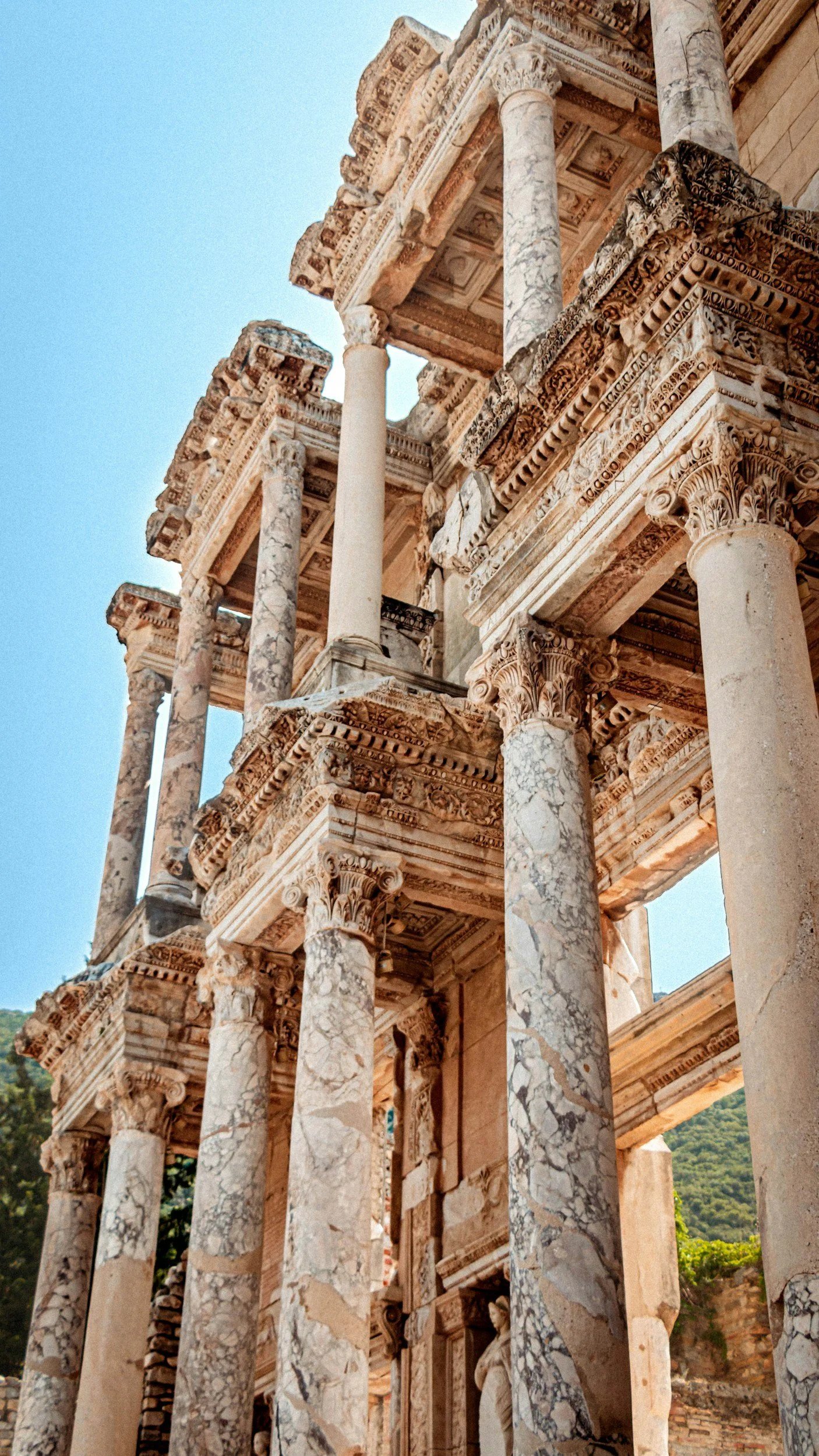 Ephesus library, ephesus travel, seven churches of revelation, turkey