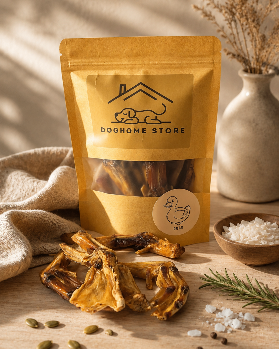 Natural Dog Treats – Duck feet