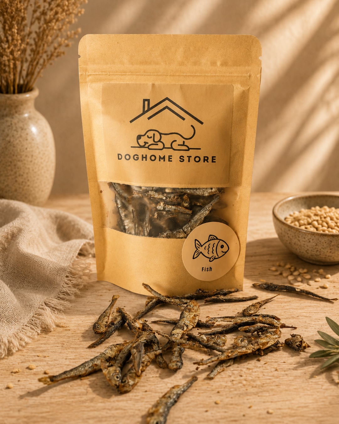 Natural Dog Treats – Dried Sprats