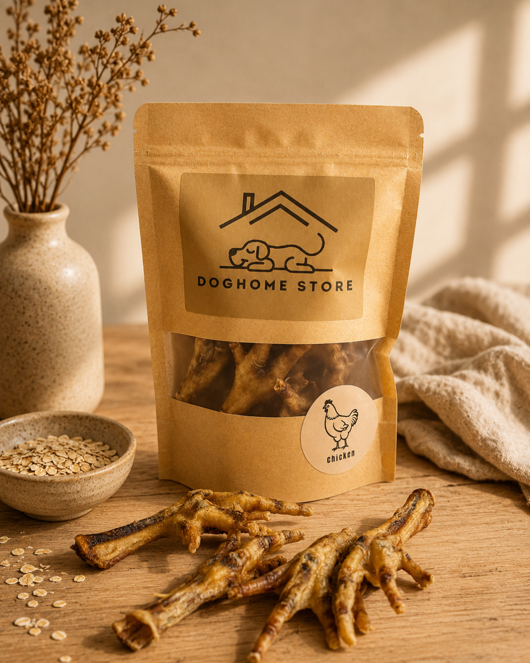 Natural Dog Treats – Chicken Feet