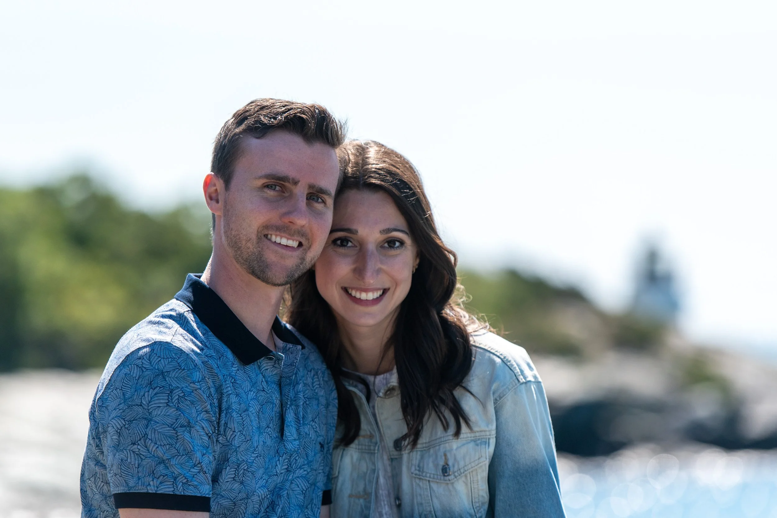 Inn at Castle Hill, Newport, surprise proposal engagement session
