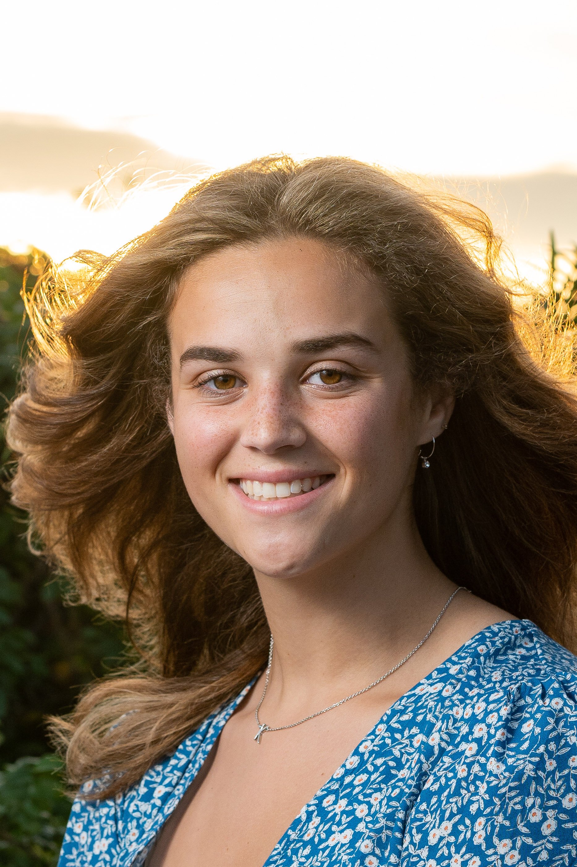 Senior High School Portrait Camp Cronin Beach Sunset