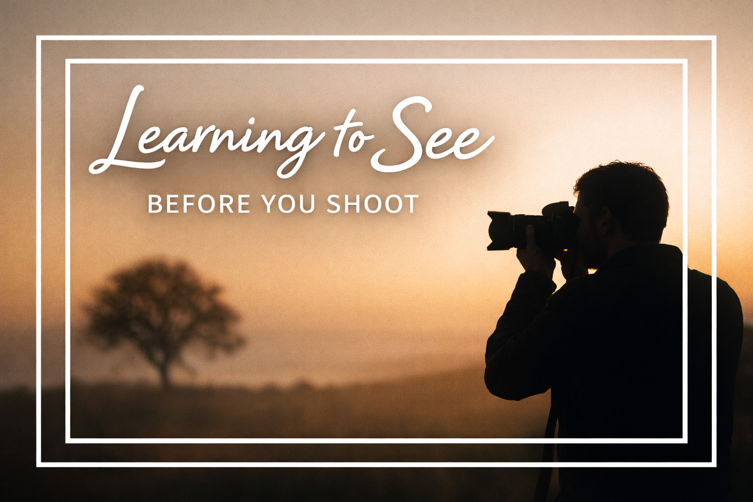 Learning to See Before You Shoot