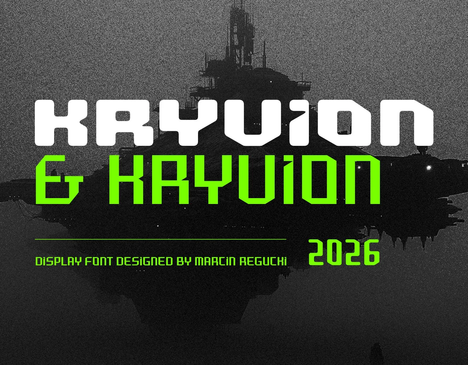 Kryvion Typeface
