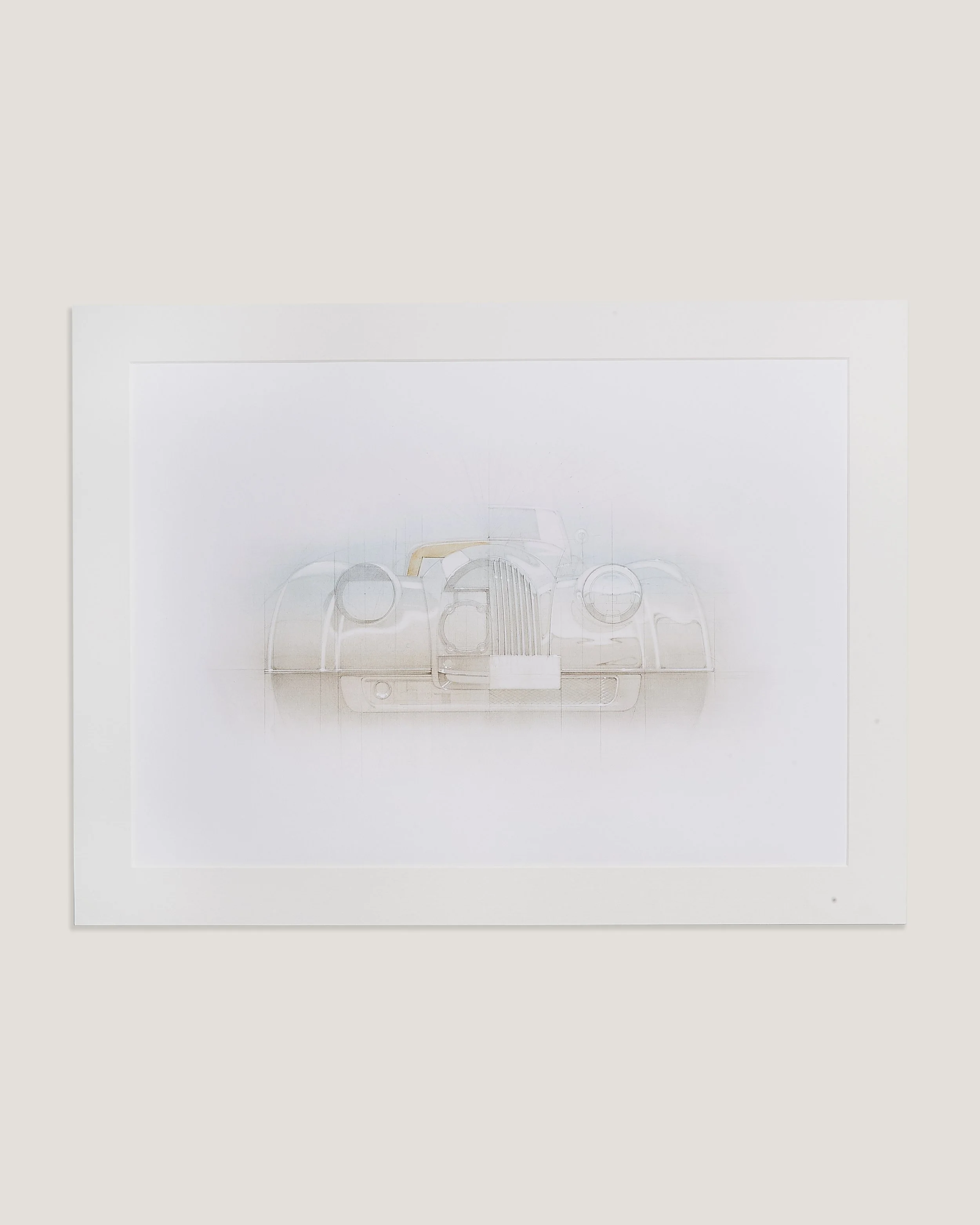Scribbling Vicar X Morgan | Plus Four Fine Art Print PRE-ORDER