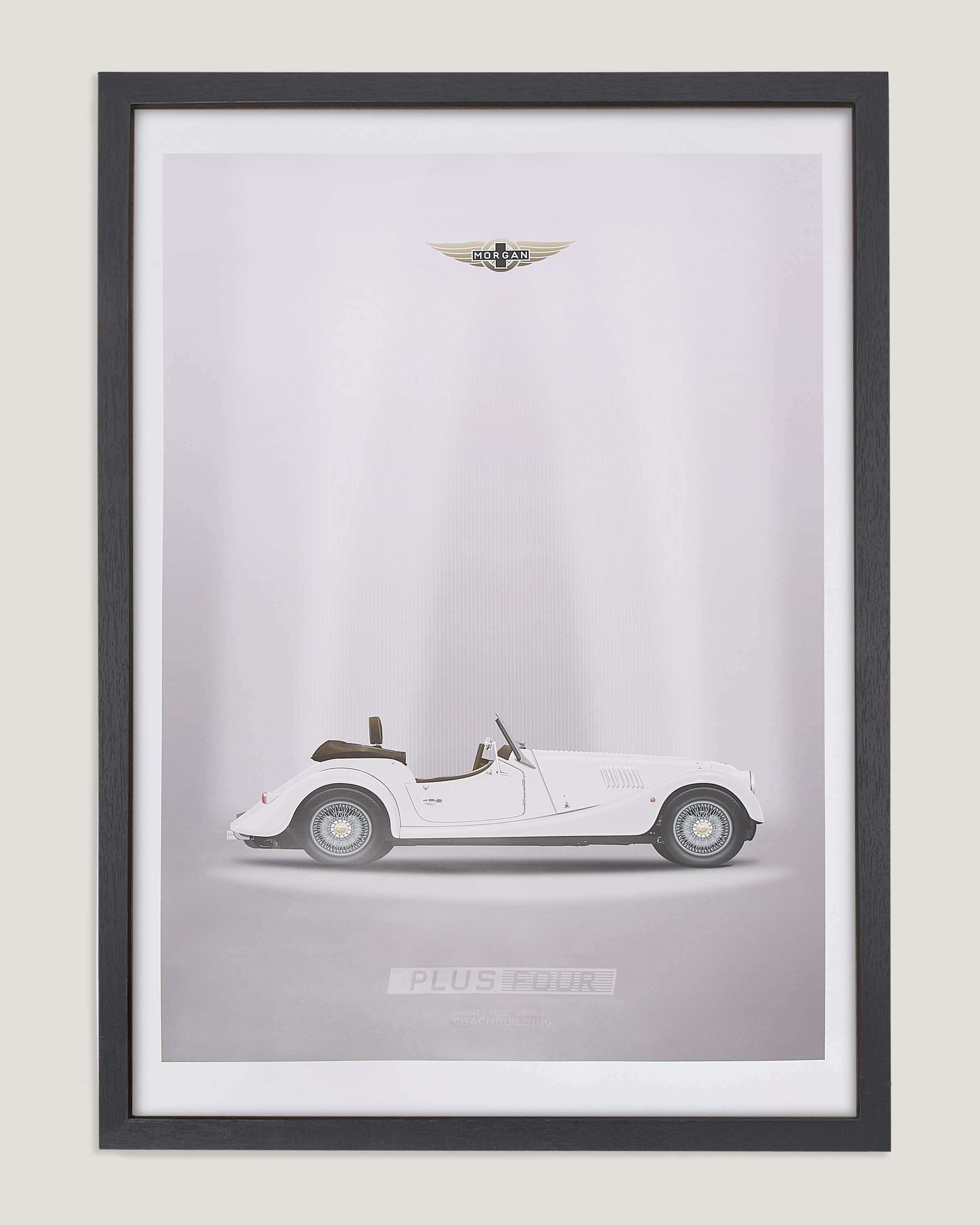 White Plus Four Print Artwork