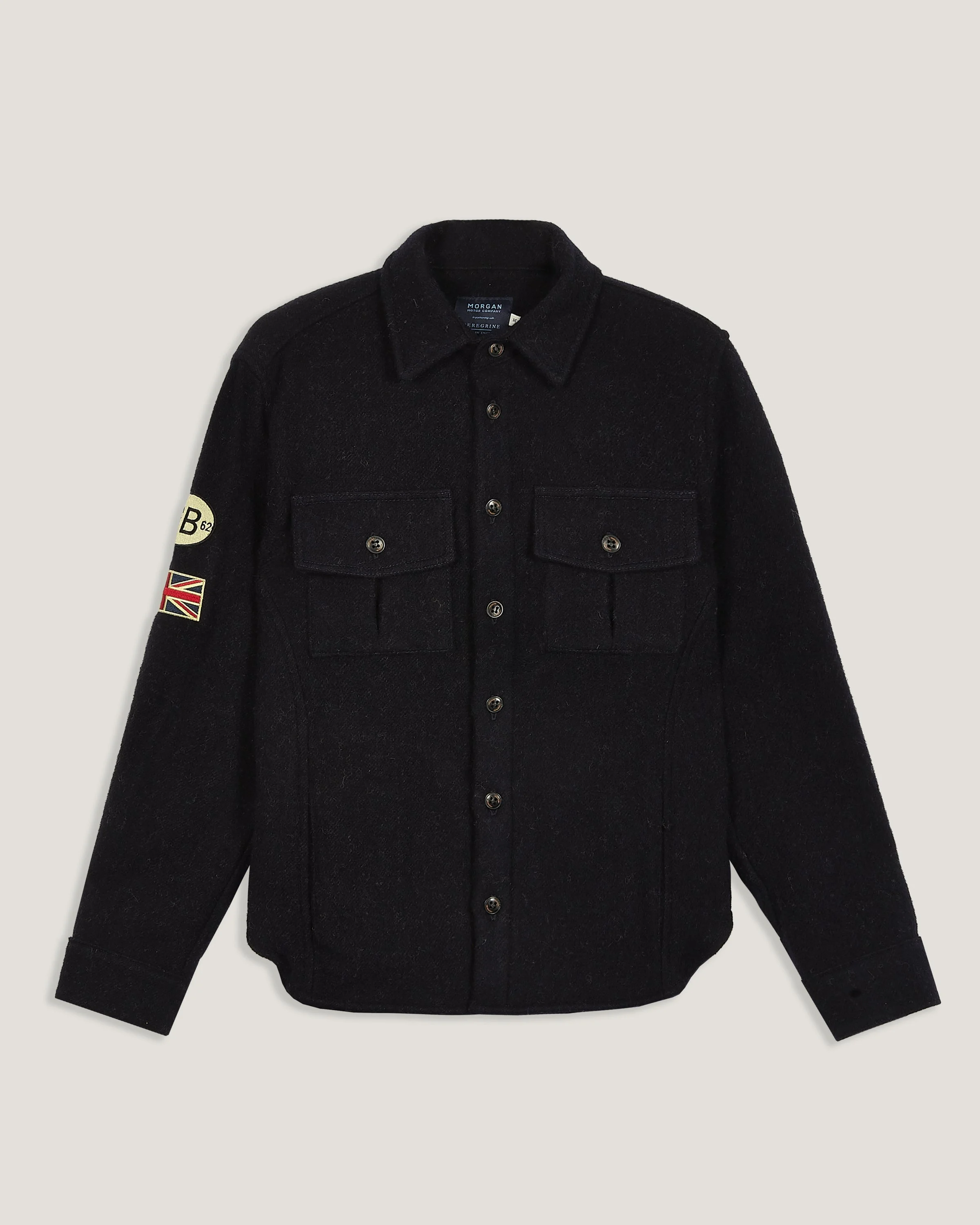 Peregrine x Morgan | Wool Overshirt
