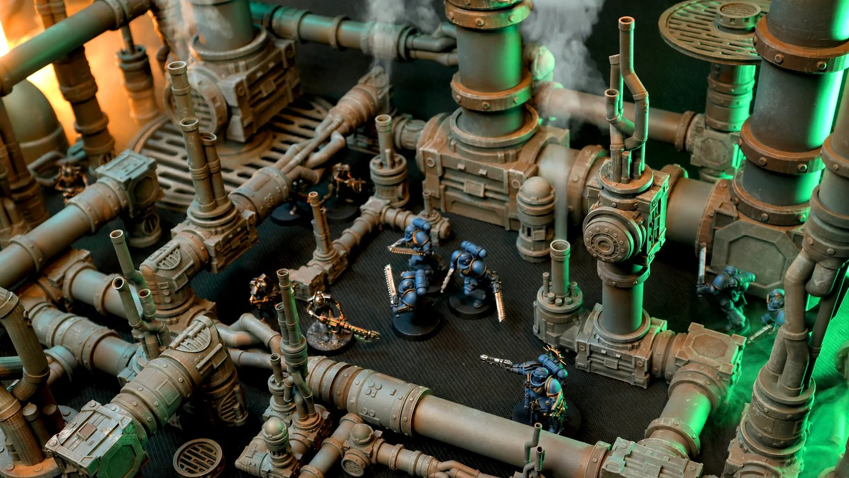 Industrial Steam Pipes