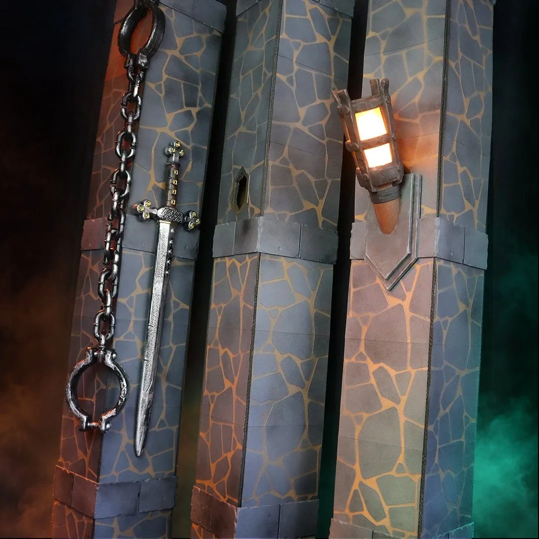 Flat Pack Dungeon Columns