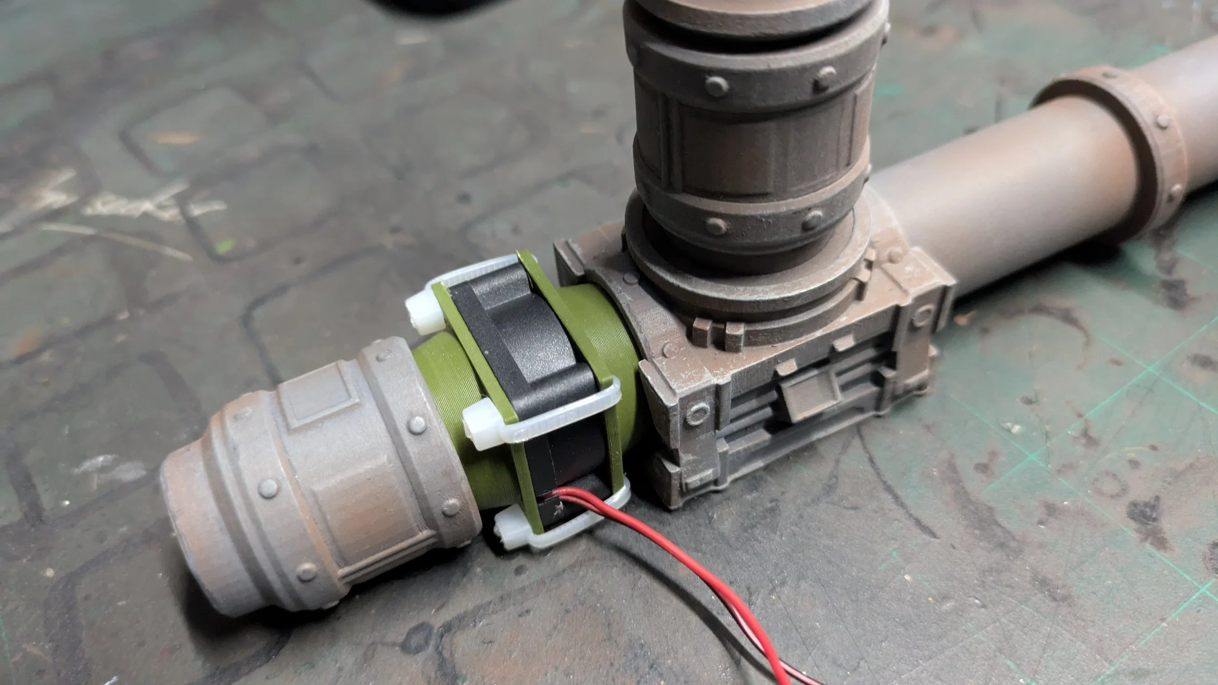 Industrial Steam Pipes - Inline Fan Adapter