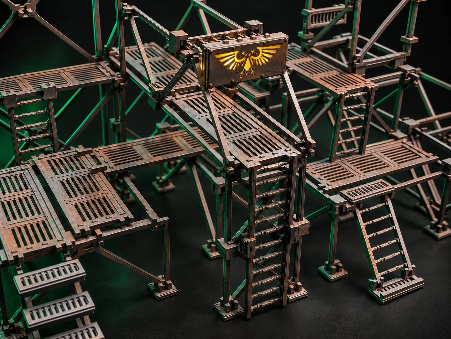 Modular Industrial Gantry Terrain