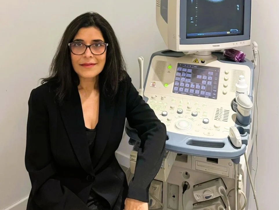Farida Turner, Lead Sonographer specialising in gynaecological and early pregnancy ultrasound