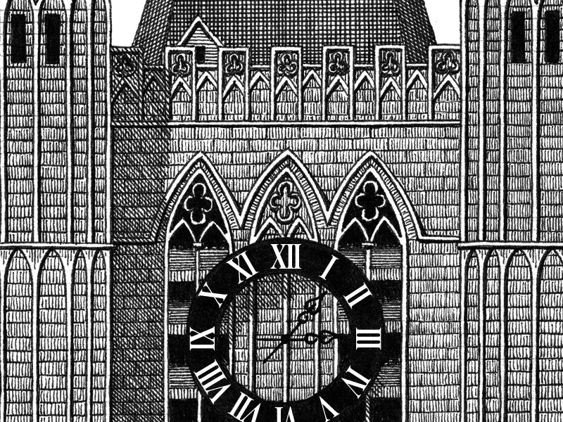 Ypres Cloth Hall Illustration