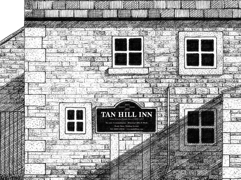 Tan Hill Inn Illustration