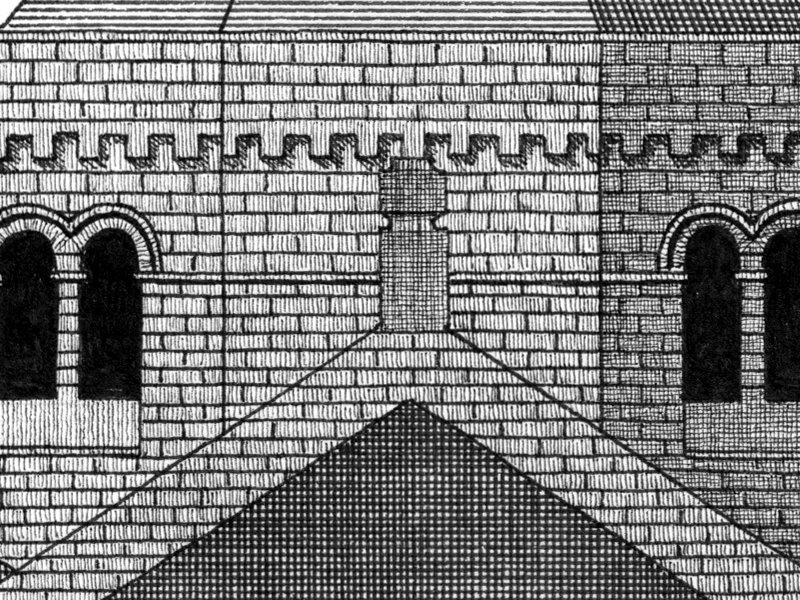 Notre Dame De Lorette Illustration