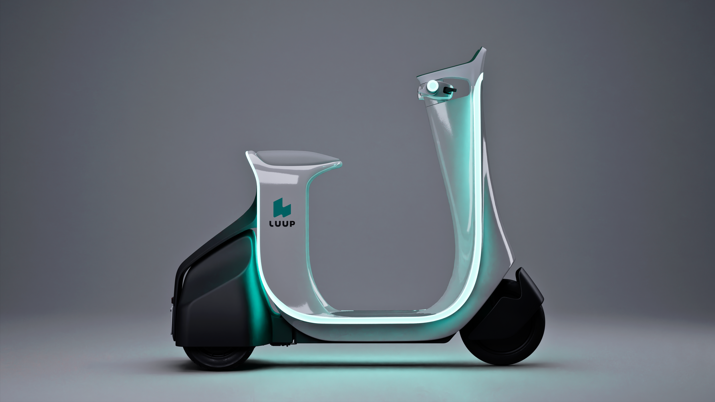 The LED loop creates the iconic U that can be recognized from afar and also creates a interface for interaction for the rider and the surrounding