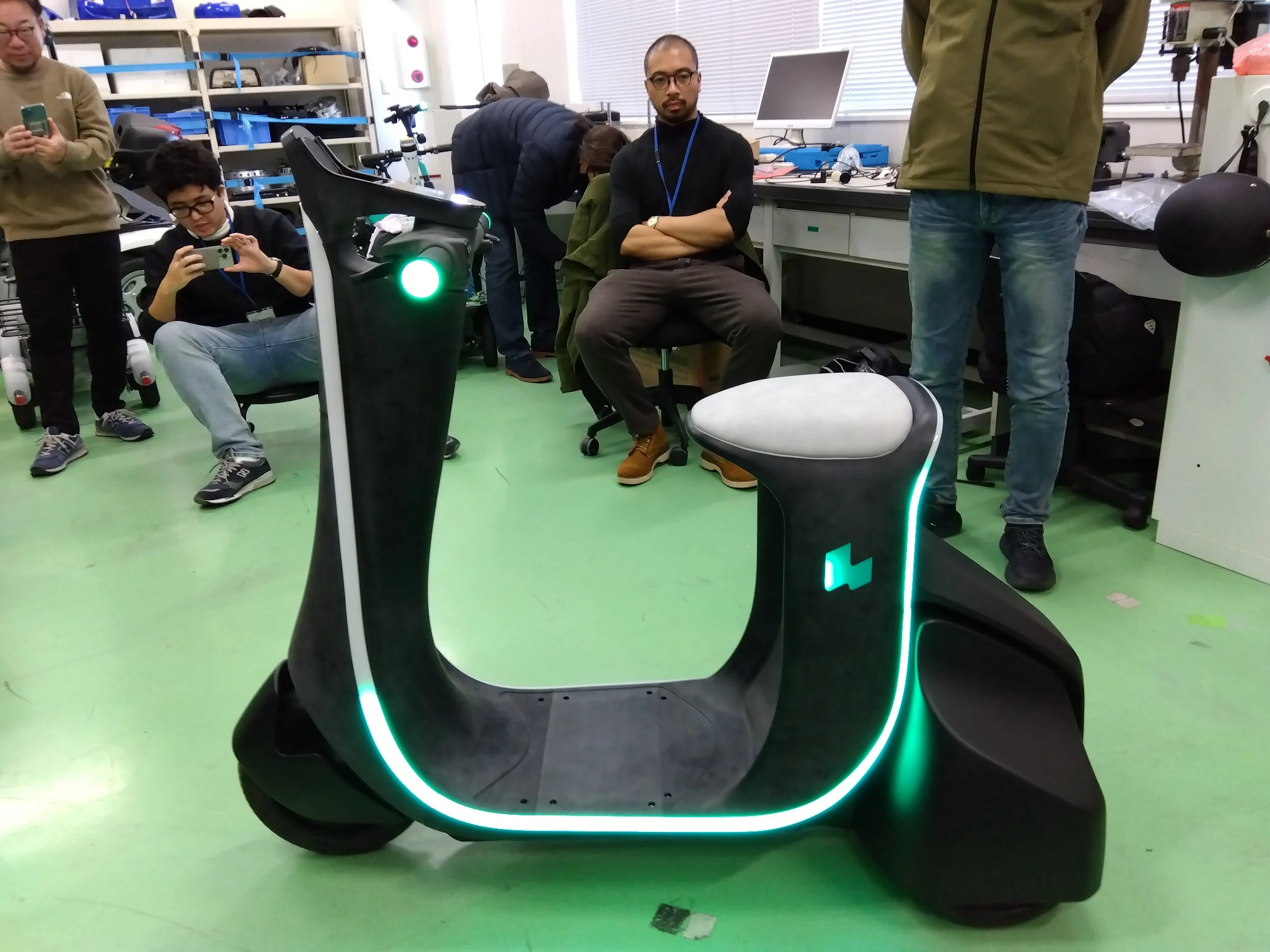 Prototype (unpainted) for verification of design