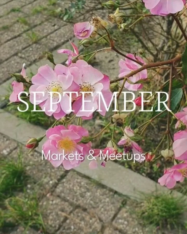 Hello September and hello busy month. Events, meetups, markets, a lot of backend work and a new workspace which I will tell you about later.

Here is a list of what's happening this month -

06 September:  @loveforthelocals
market. It will be my firs