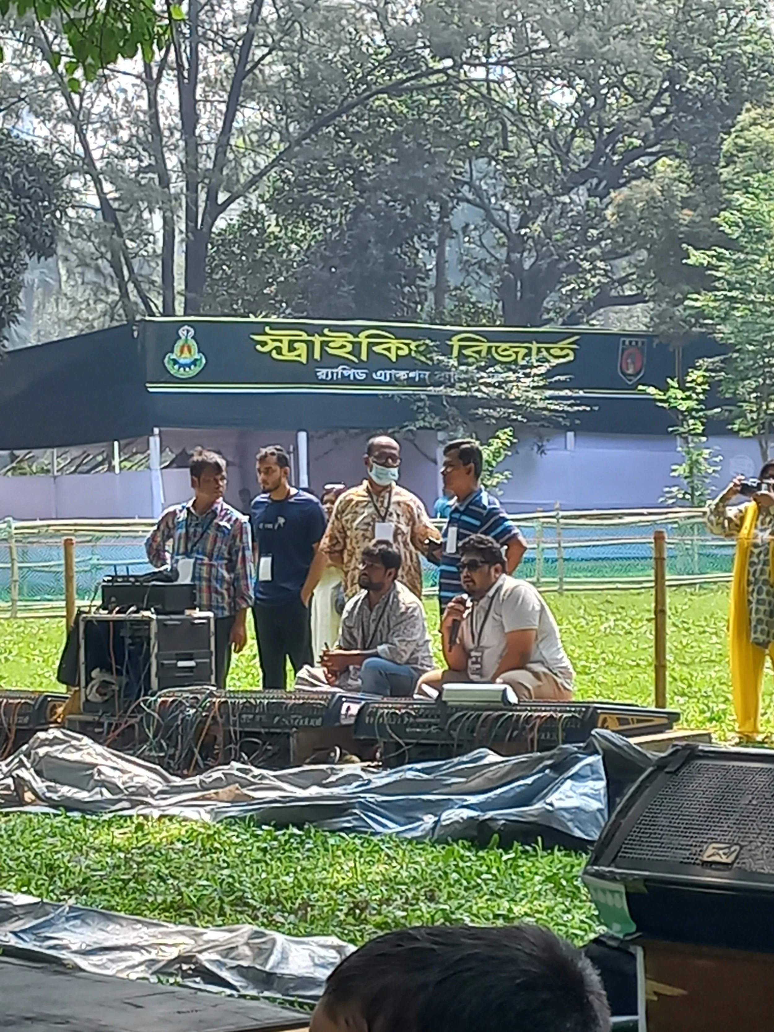 Arafat Kirty Working as Live Engineer 01
