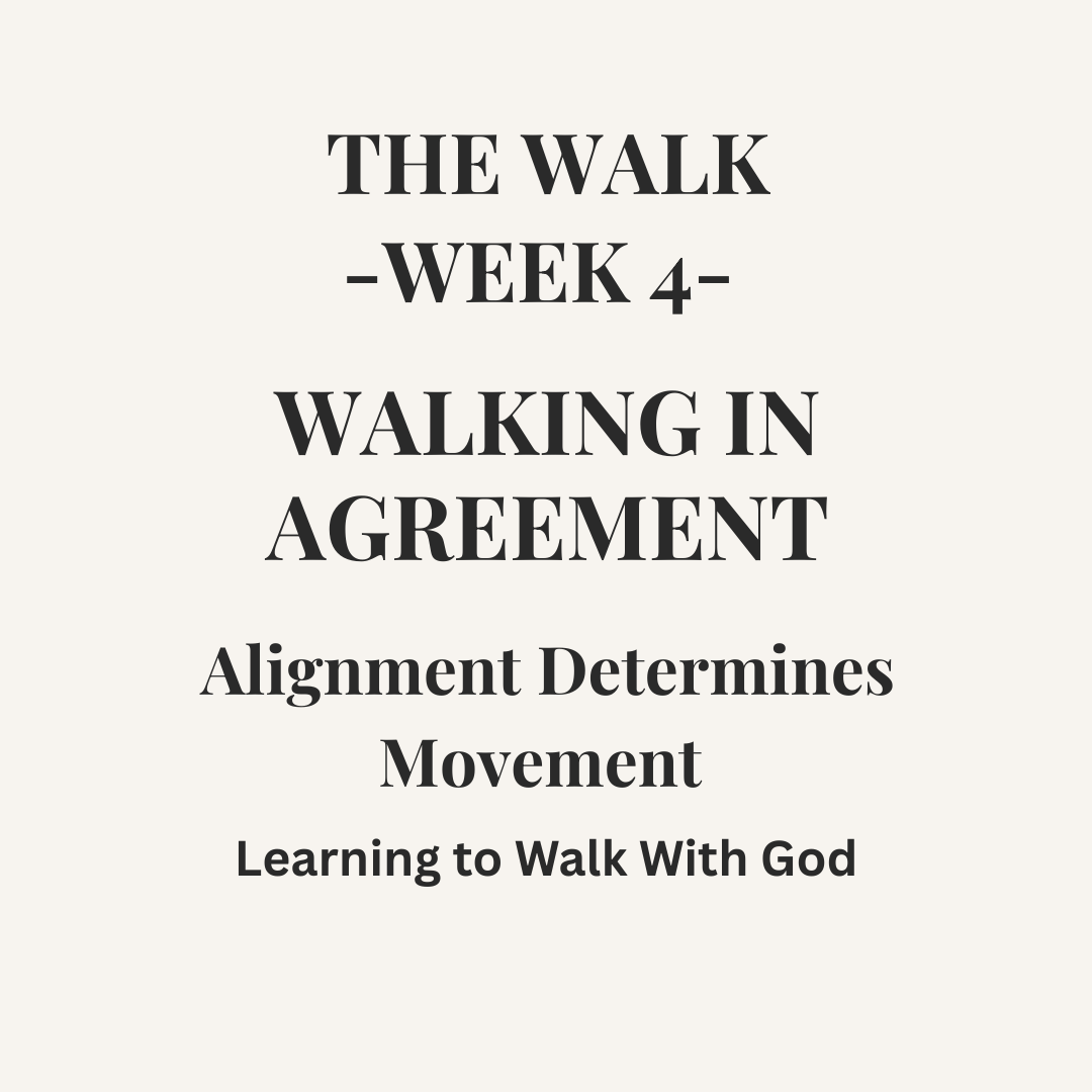 THE WALK — WEEK 4