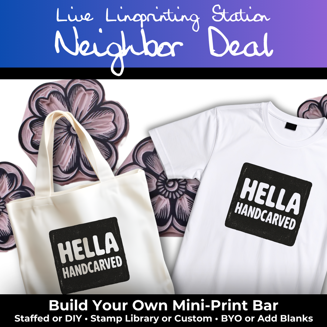 Neighbor Deal | Build-Your-Own Mini Pop-Up Print Bar