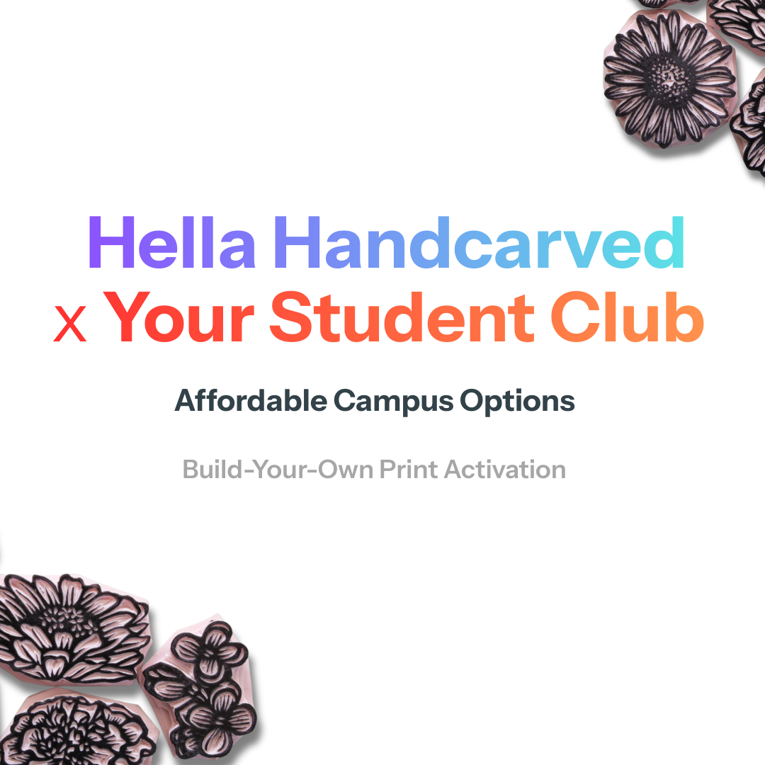 Student Clubs: Build-Your-Own Print Bar