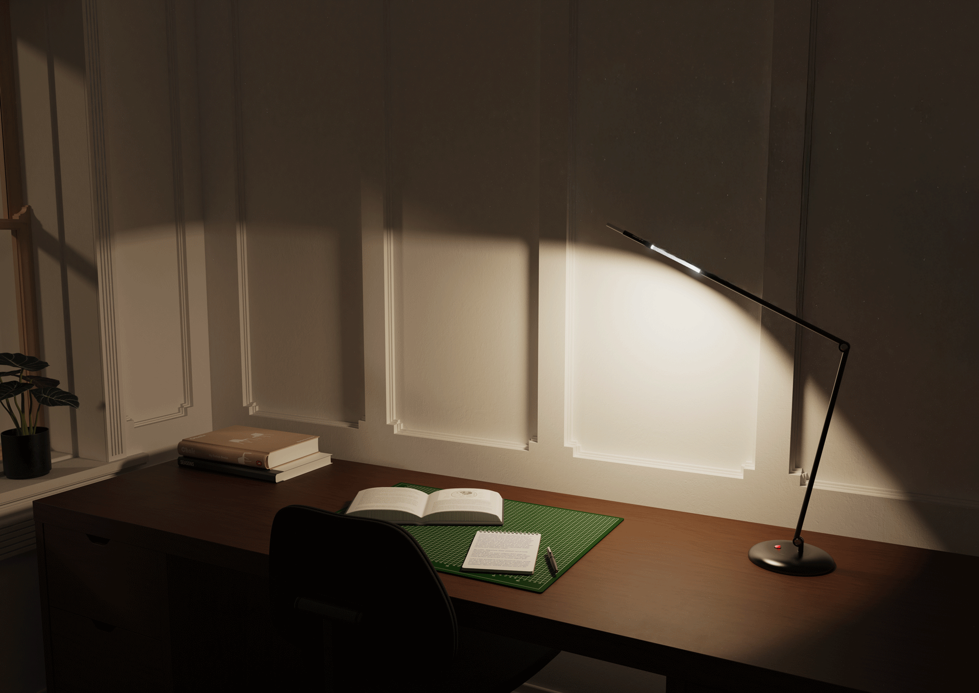 Ein Bild der Schreibtischleuchte