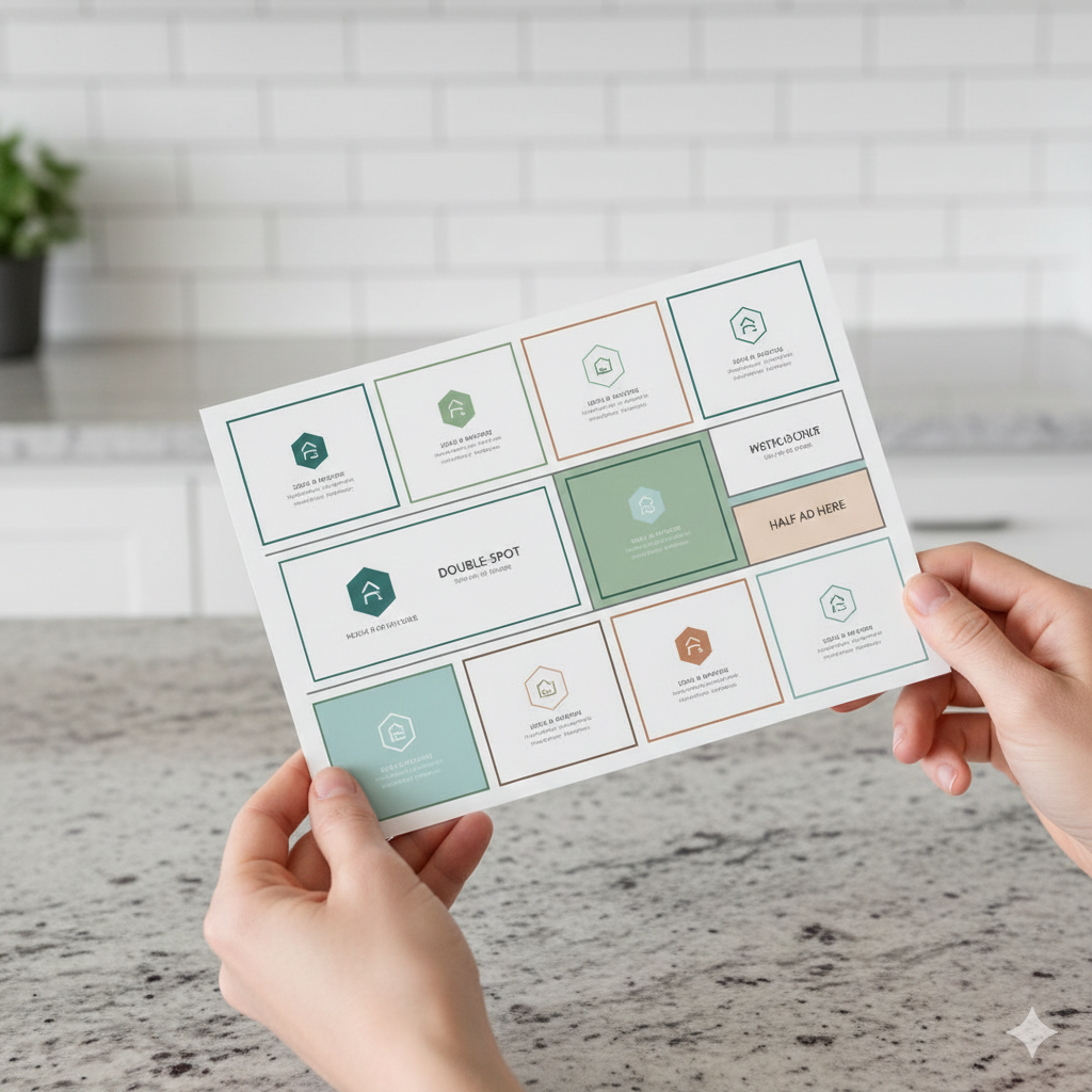 9x12 Postcard Advertising Spot