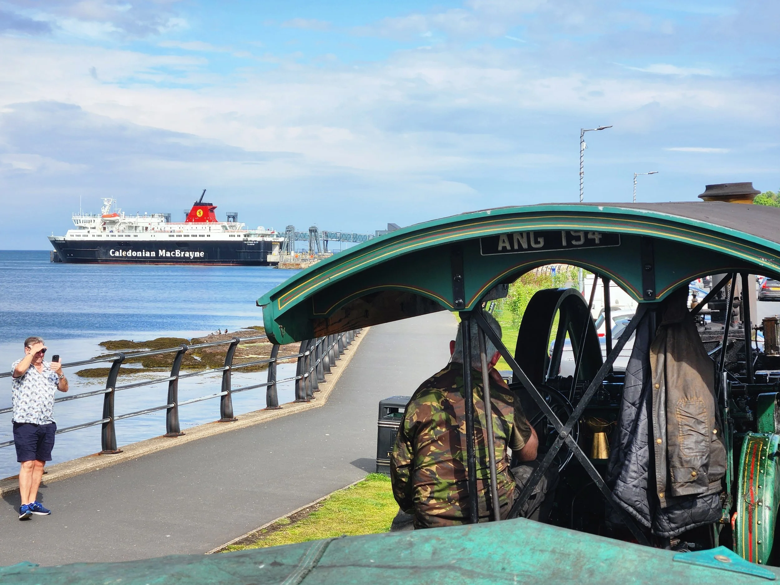 Heading for the ferry back to the mainland