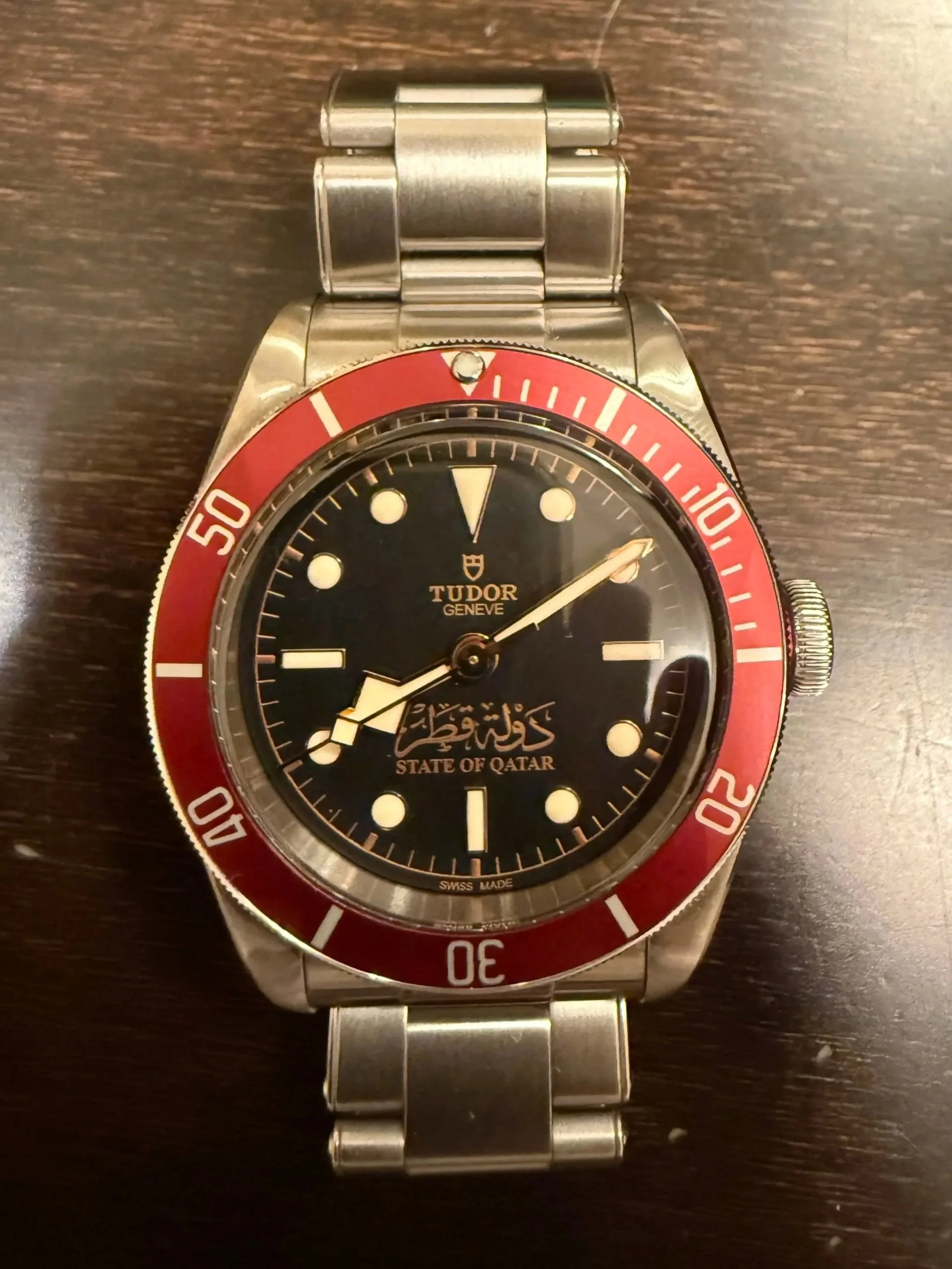 Tudor Black Bay 79230R - 'Qatar' Stamped