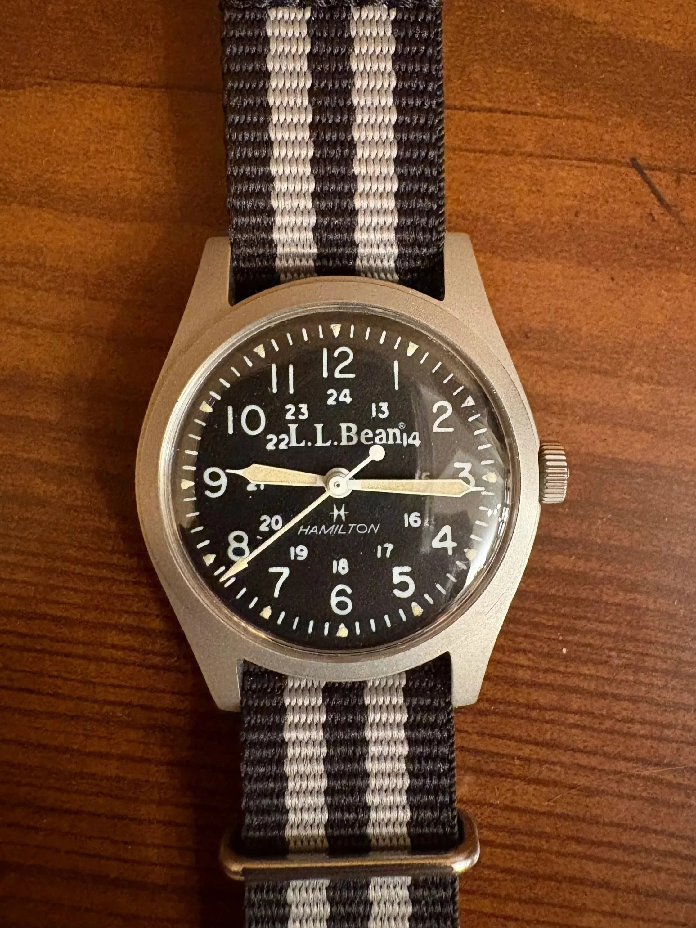 Hamilton Khaki Field - L.L. Bean Stamped