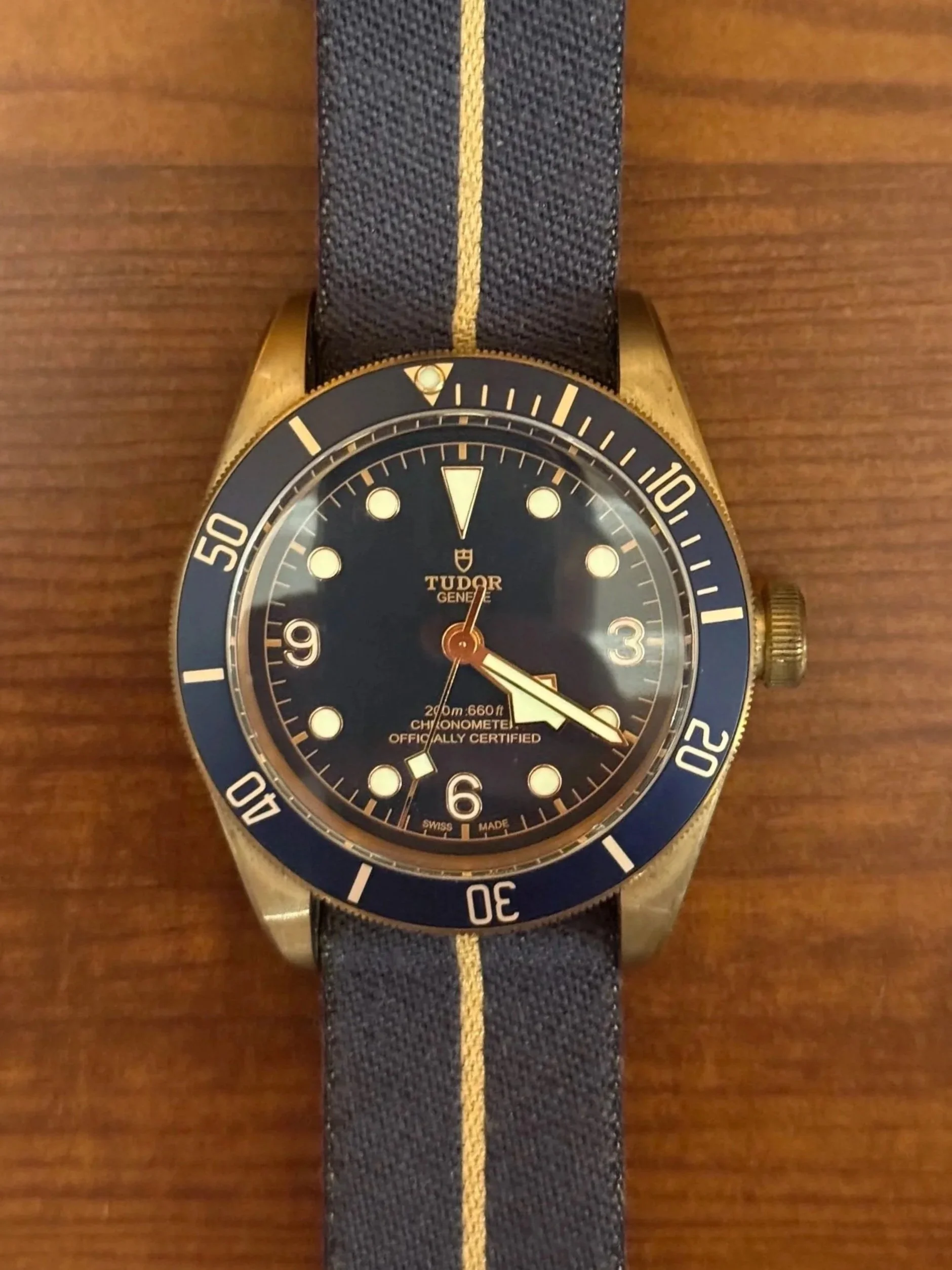 Tudor Black Bay 79250BB - Bronze Bucherer Blue