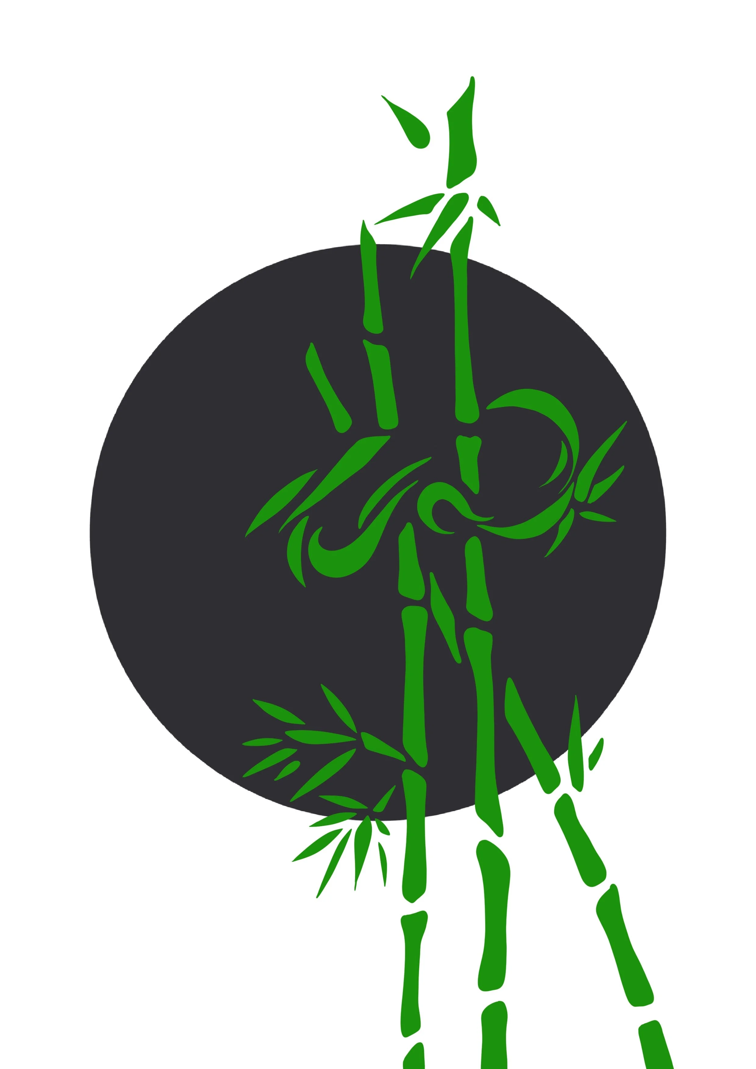 竹 Bamboo - A digital interpretation of integrity and flexibility, expressing strength through simplicity and balance through form.