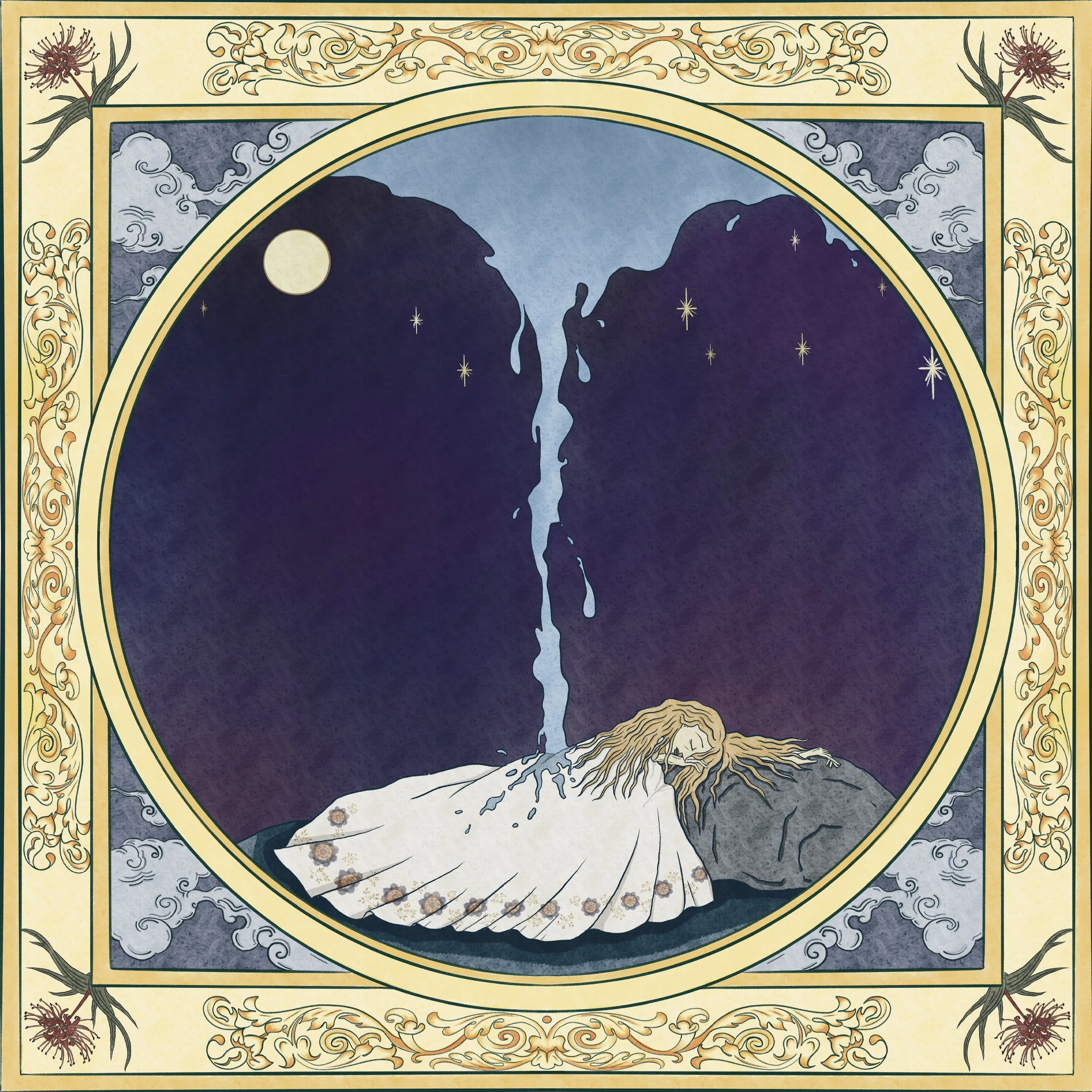 The Bridge of Sighs (Excerpt)
BY THOMAS HOOD

One more Unfortunate,
 Weary of breath,
Rashly importunate,
 Gone to her death!
 
Take her up tenderly,
 Lift her with care;
Fashion’d so slenderly
 Young, and so fair!
 
Look at her garments
Clinging lik