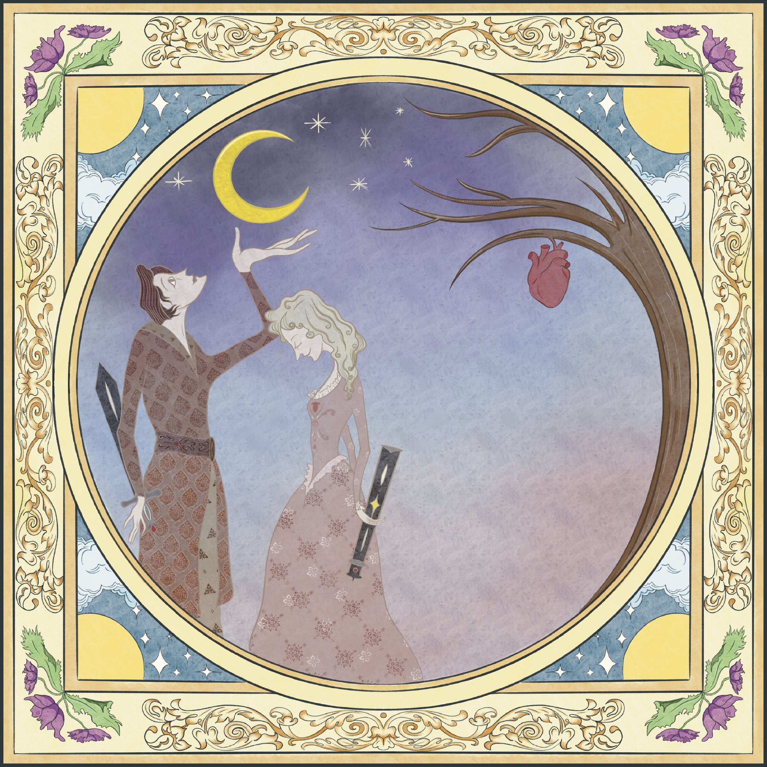 So We'll Go No More a Roving
BY LORD BYRON (GEORGE GORDON)

So, we'll go no more a roving
   So late into the night,
Though the heart be still as loving,
   And the moon be still as bright.

For the sword outwears its sheath,
   And the soul wears ou