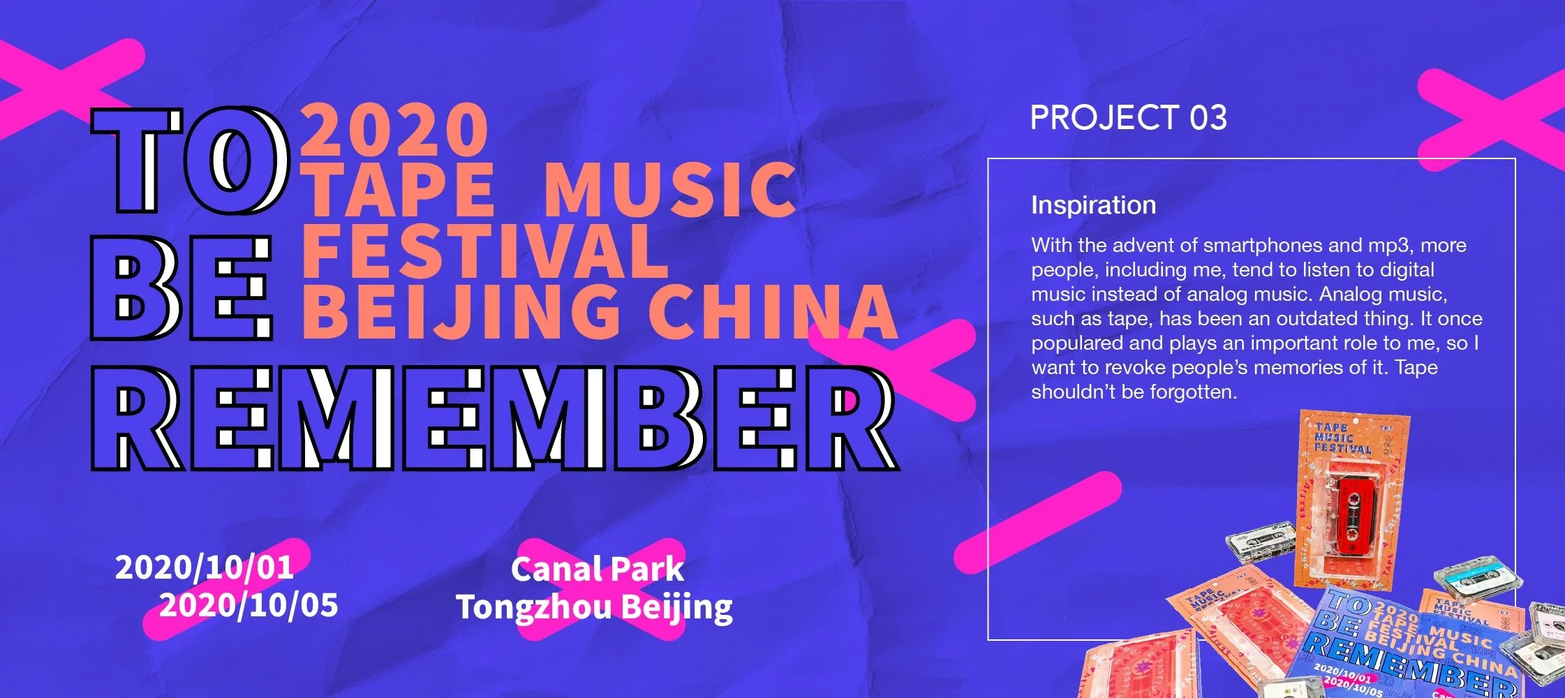 Visual Designs for Music Festival