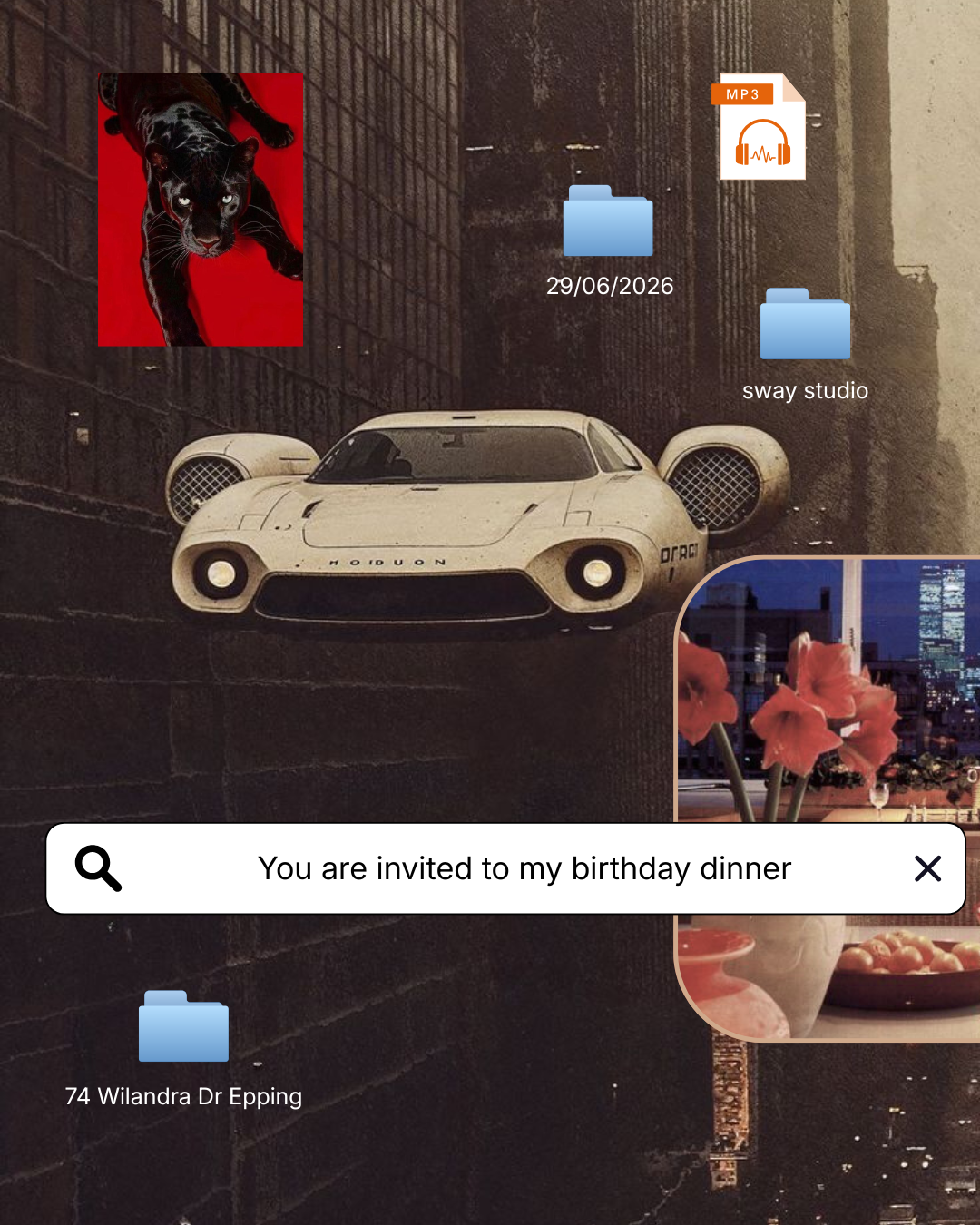 Invitation & Menu Design