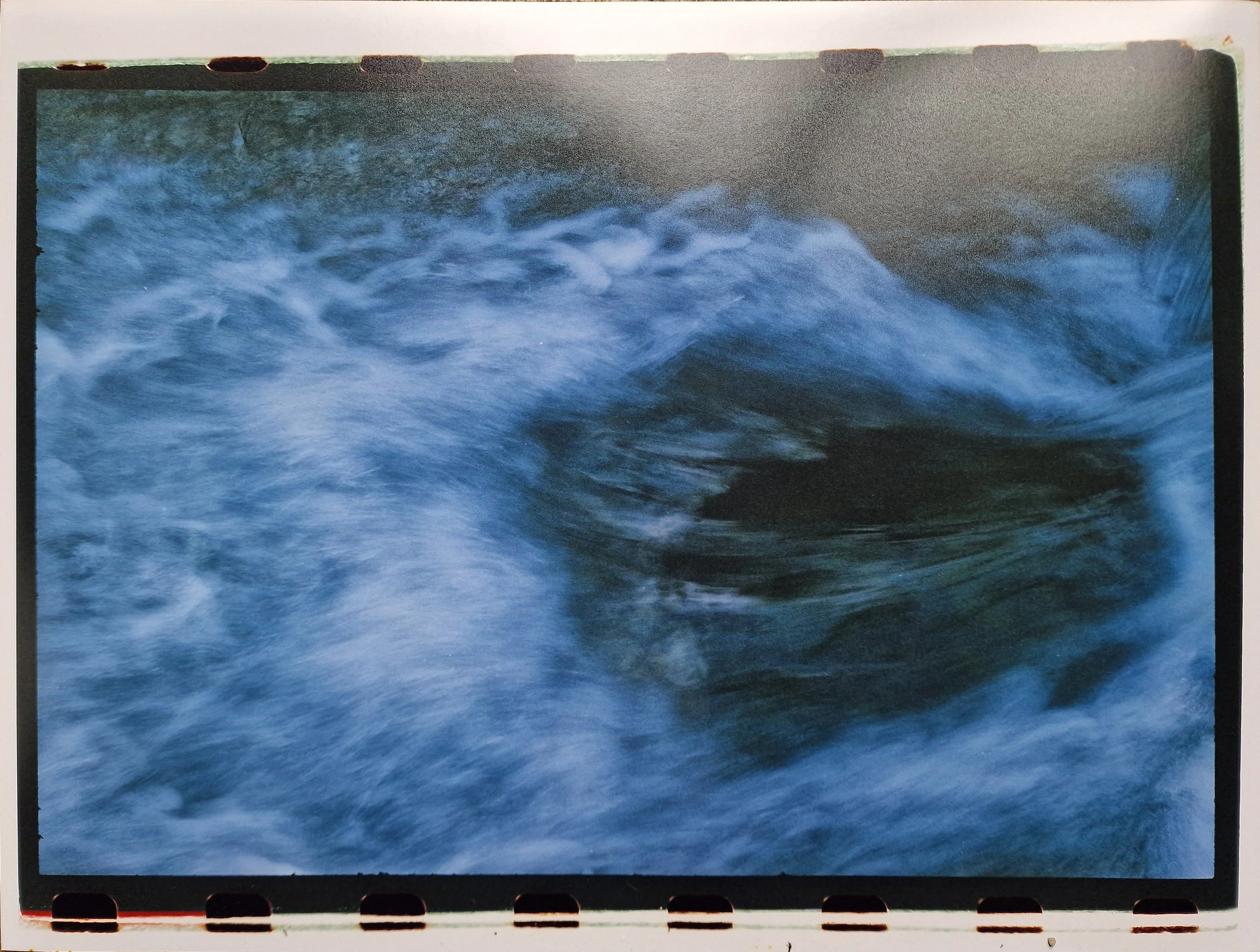 Like a Boulder in a River (2023)
Analogue multiple exposure archival hand print.