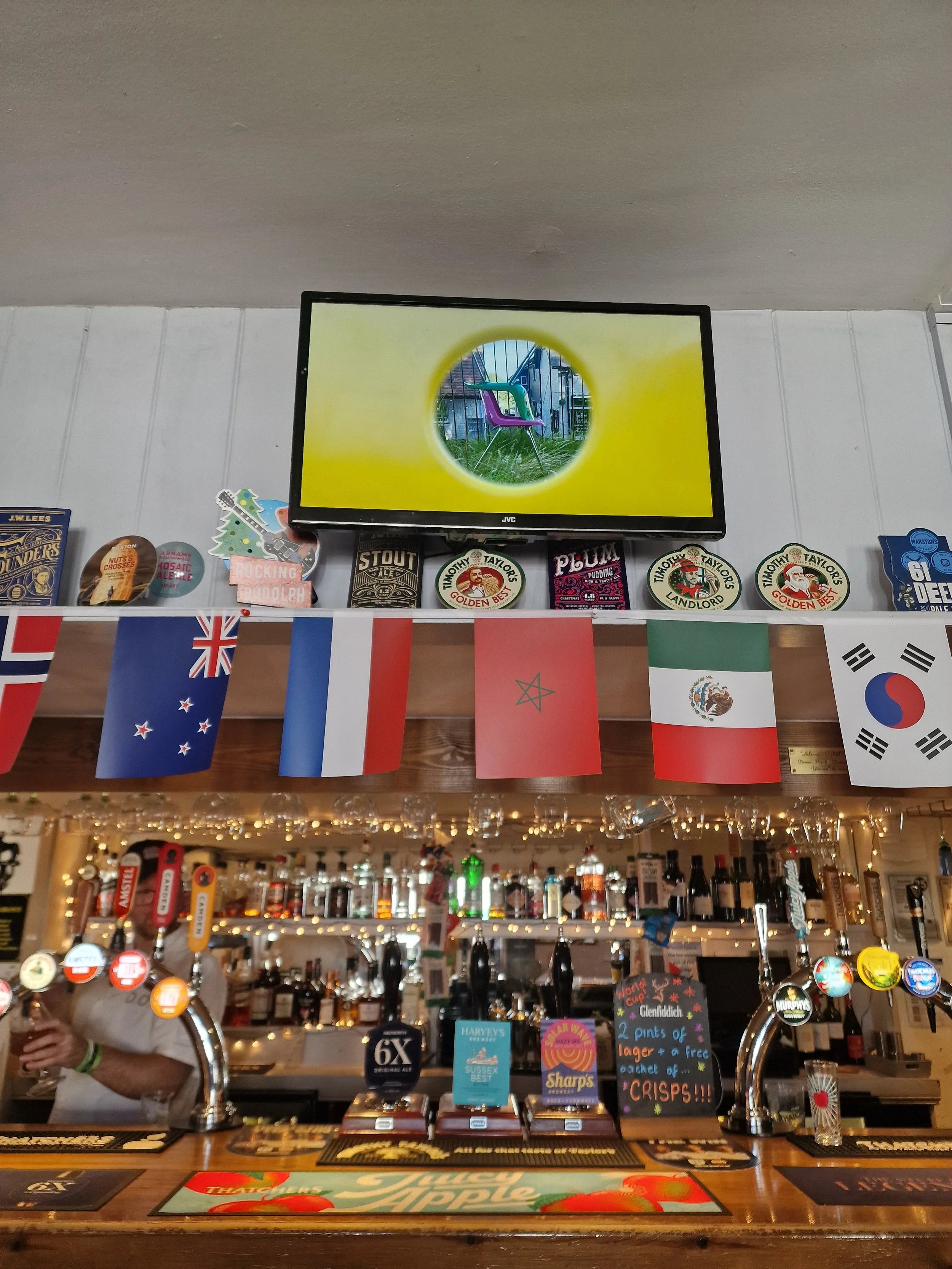 Zara McQueen's video Love Story II in Ye Olde Two Brewers pub.