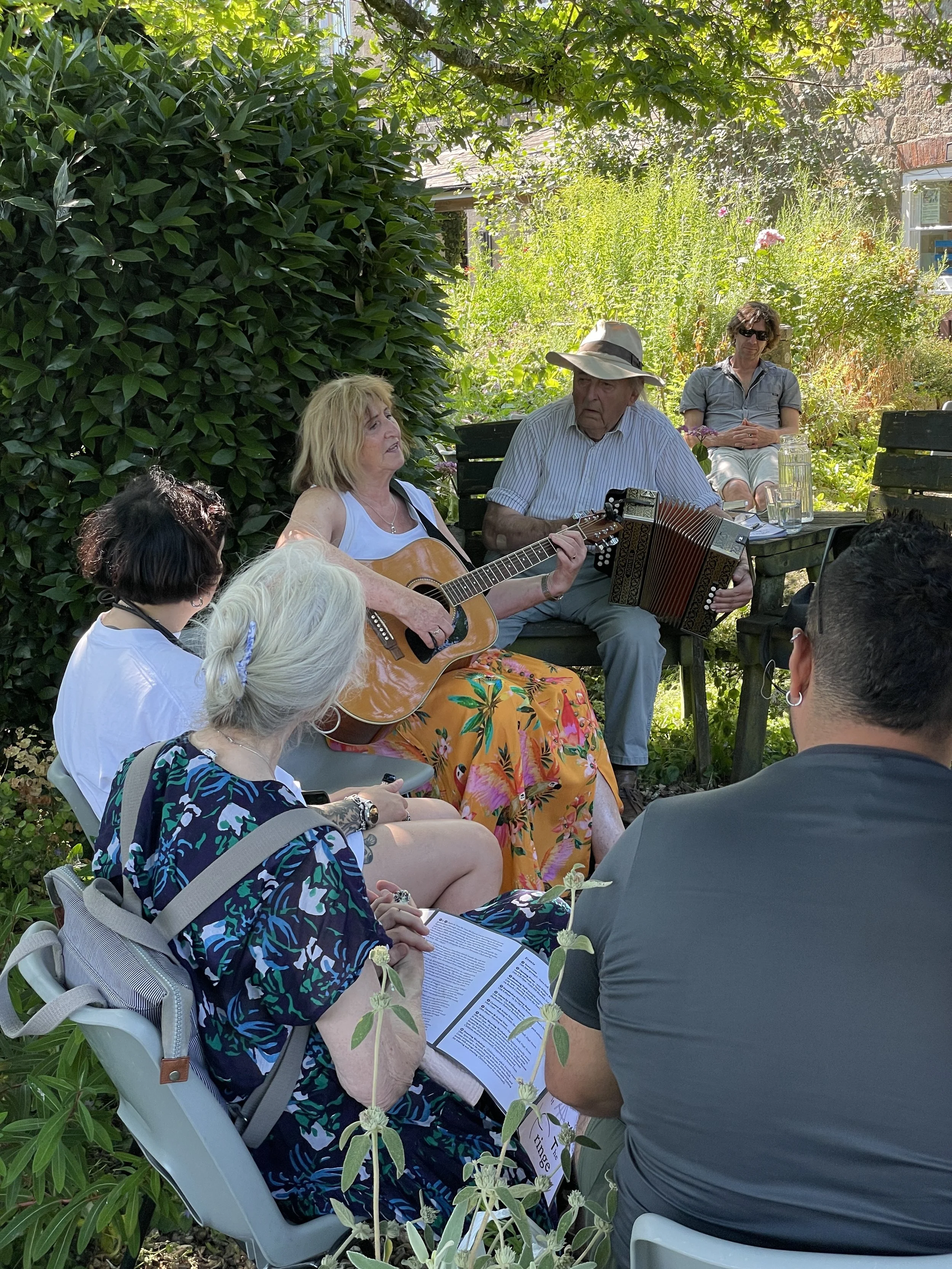 Opening Event with William Barnes poetry reading and music by Tattie Bogle.
