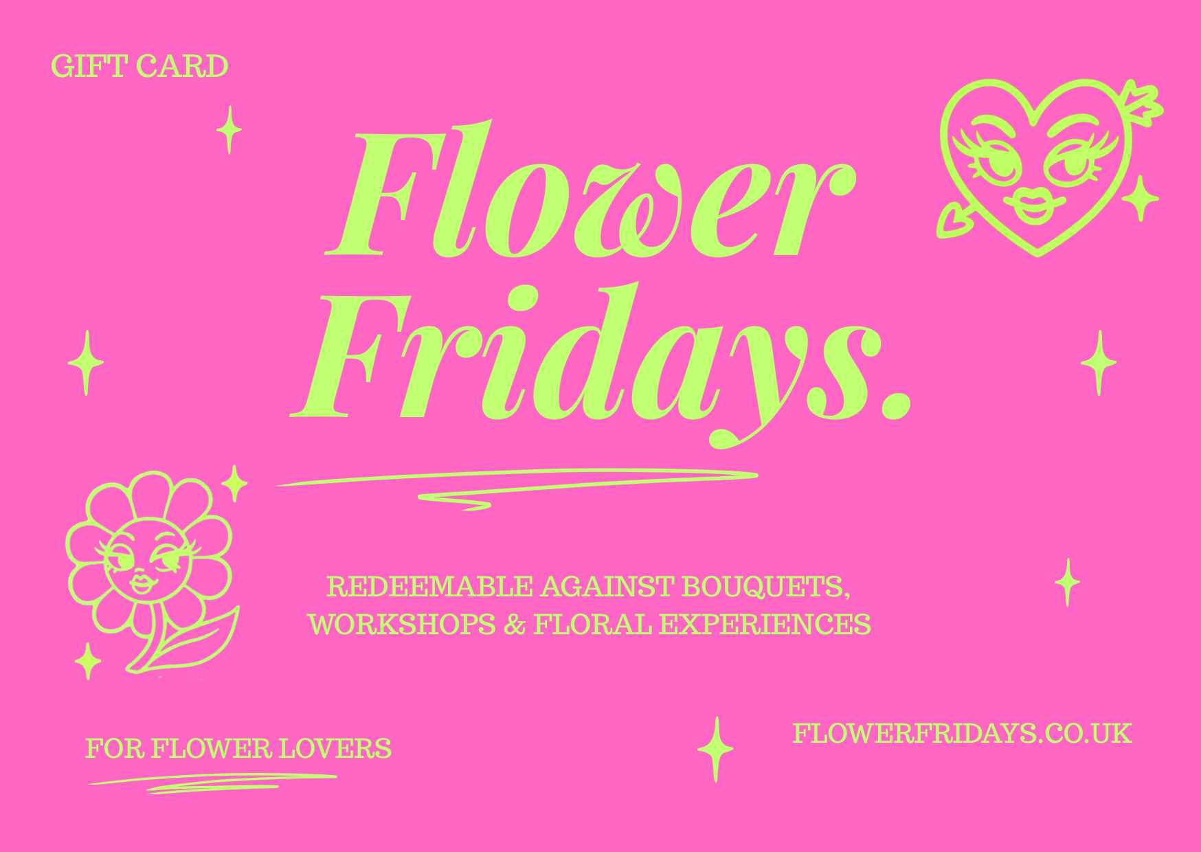 Flower Fridays Gift Card